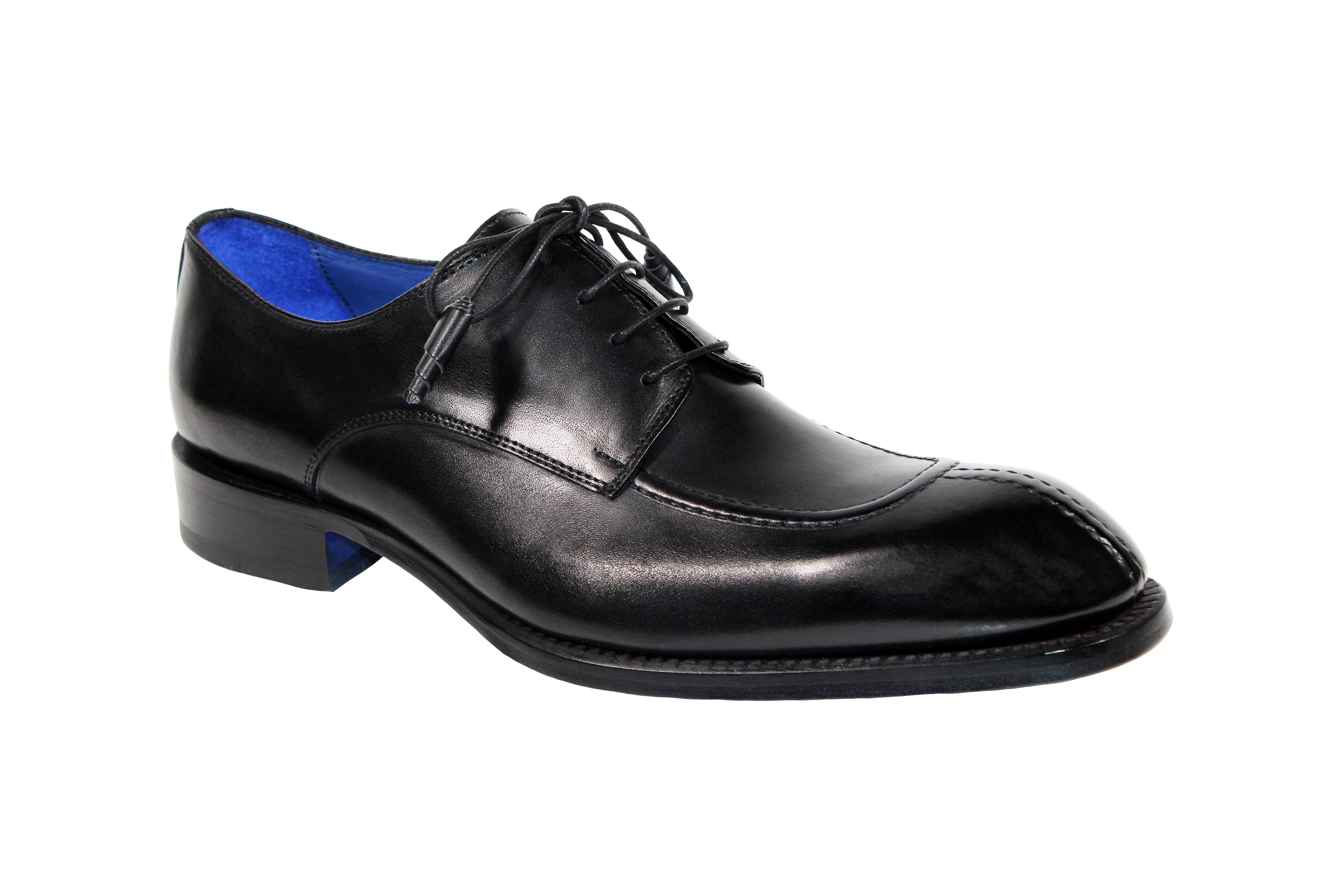 Emilio Franco "Girolamo" Black Shoes
