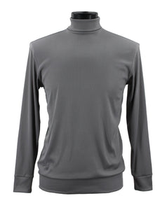 Bassiri L/S Turtle Neck T-Shirt 633-Grey