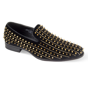 After Midnight Exclusive Harvie Black/Gold Dress Shoes