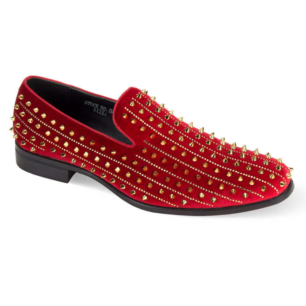 After Midnight Exclusive Harvie Fire Red/Gold Dress Shoes