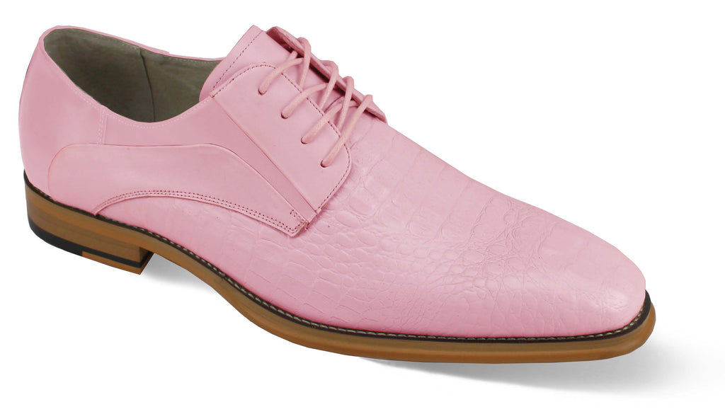 Giovanni Mason Pink Leather Shoes