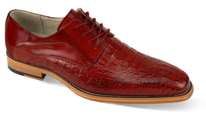 Giovanni Mason Red Leather Shoes