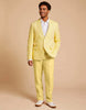 Inserch Slim Linen Suit SU880-00111 Summer Yellow