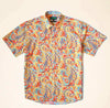 Inserch Paisley Print Shirt SS011-29 Orange