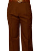 STATEMENT CLOTHING | ﻿REGULAR FIT PLEATED PANTS PA-200A-COPPER