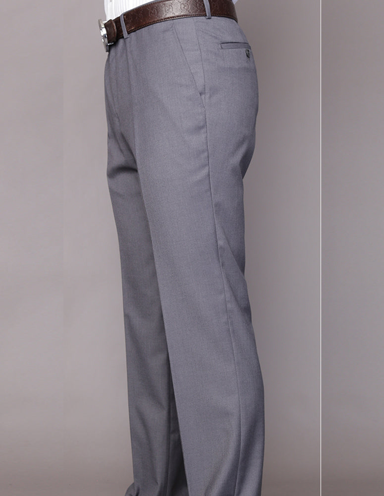 STATEMENT CLOTHING | ﻿MODERN FIT SOLID COLOR PANTS PA-200B-CHARCOAL