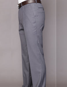 STATEMENT CLOTHING | ﻿MODERN FIT SOLID COLOR PANTS PA-200B-CHARCOAL