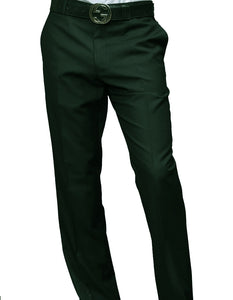 STATEMENT CLOTHING | ﻿MODERN FIT SOLID COLOR PANTS PA-200B-HUNTER