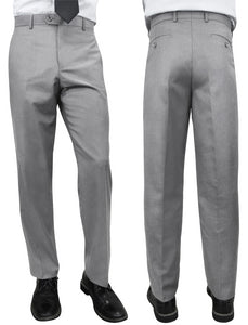 STATEMENT CLOTHING | ﻿SLIM FIT PANTS PL-100-GREY