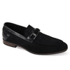 Giovanni Roman Black Leather Shoes