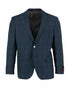 Tiglio Luxe Blue Windowpane Dolcetto Modern Fit, Pure Wool Jacket TL3300