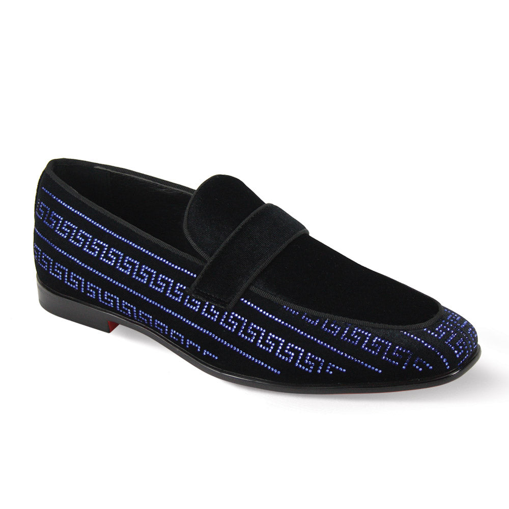 After Midnight Exclusive Vincent Black/Royal Dress Shoes