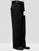 STATEMENT CLOTHING | ﻿SOLID COLOR WIDE LEG PANTS WP-100-BLACK