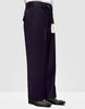 STATEMENT CLOTHING | ﻿SOLID COLOR WIDE LEG PANTS WP-100-EGGPLANT