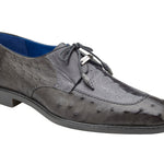 Belvedere - Bolero, Genuine Ostrich Dress Shoe - Gray - R43