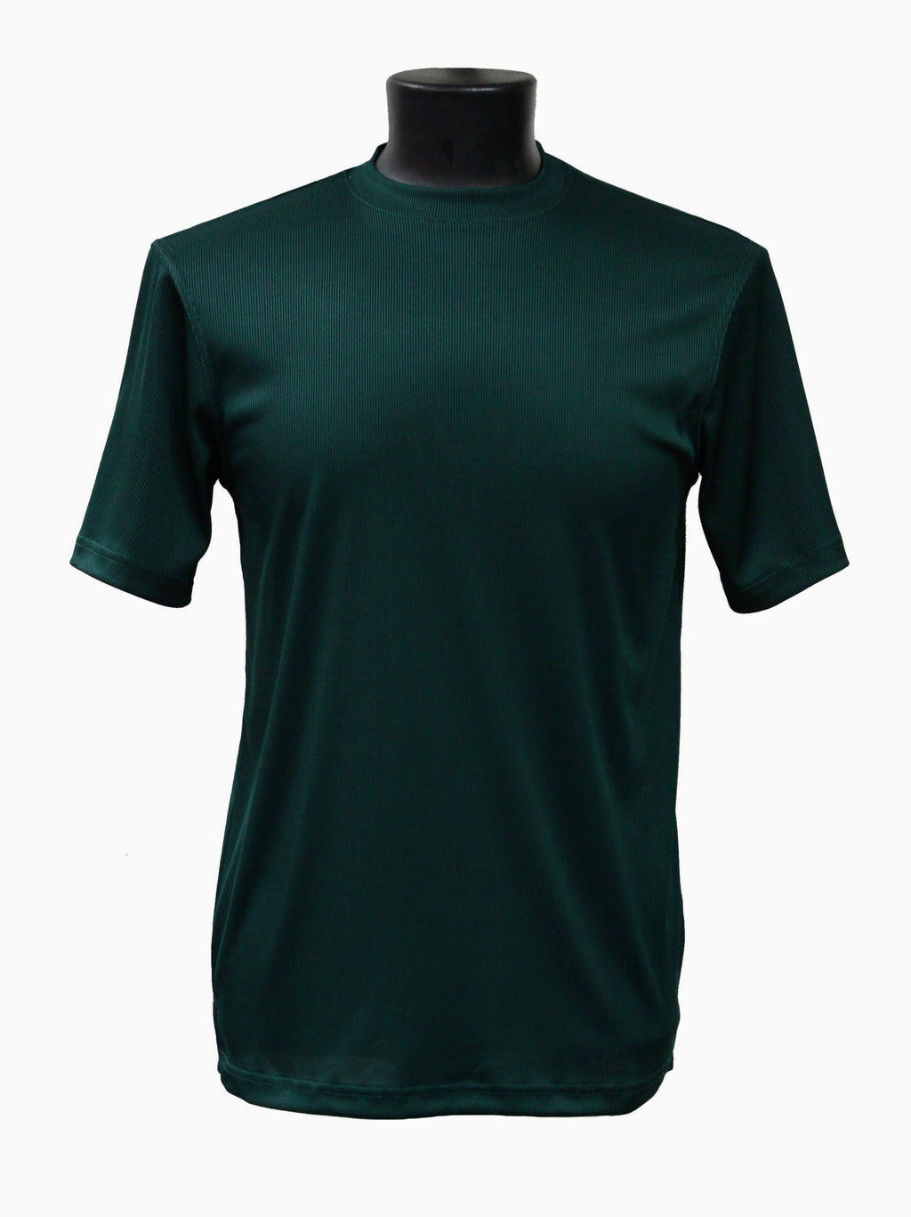 Bassiri S/S Mock-Neck Emerald Green T-Shirt 218