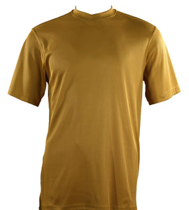 Bassiri S/S V-Neck Gold T-Shirt 219 - Unique Design Menswear