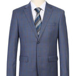 RENOIR 2-Piece New Slim Fit Wool Suit 566-2