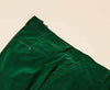Inserch Velvet Flat Front Pants P502-201 Green Sapphire