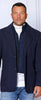INSOMNIA SWITZERLAND Tailored fit Navy Tweed Look Blazer