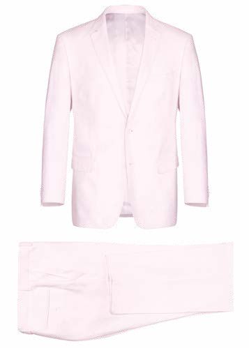 RENOIR 2-Piece New Slim Fit Suit Pink 611-4