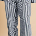 Inserch Seersucker Stripe Suit SU660155-00135 Dark Navy