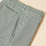 Inserch Seersucker Stripe Suit SU660155-00200 Emerald