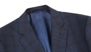 RENOIR 2-Piece Classic Fit Wool Suit 566-3