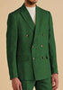 Inserch DB Linen Suit BL661-00200 Emerald