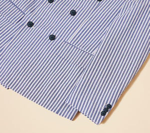 Inserch Seersucker Stripe Suit BL506-00101 True Blue