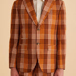 Inserch Seersucker Gingham Suit BL272-00027 Aztec