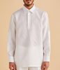 Inserch LS Linen Pull Over Shirt LS814-00002 White