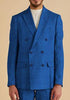 Inserch DB Linen Suit BL661-00181 River Blue