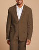 Inserch Slim Linen Suit SU880-00064 Mocha