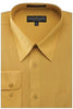 DANIEL ELLISSA BASIC DRESS SHIRT W/ CONVERTIBLE CUFF DS3001 MUSTARD