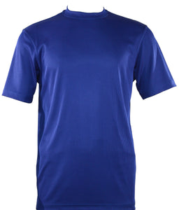 Bassiri S/S Mock-Neck Midnight Blue T-Shirt 218