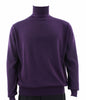 Bassiri L/S Turtle Neck Purple Sweater 631