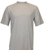 Bassiri S/S Mock-Neck Tan T-Shirt 218