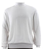 Bassiri L/S Mock-Neck White Sweater 630
