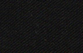 Close-up of the black fabric from the Inserch Slim Fit Flat Front T/R Dress Pant, highlighting a diagonal weave pattern characteristic of its poly-rayon blend.