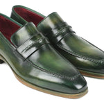 Paul Parkman Loafer Shoes Green - 068-GRN