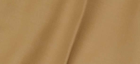 Close-up of the Inserch Slim Fit Flat Front T/R Dress Pant P3999S-09 Khaki, featuring a light brown poly-rayon blend fabric with a visible seam running vertically through the center, reminiscent of its design.