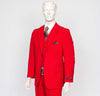 Pacelli 3pc Red Suit CAMERON-10008