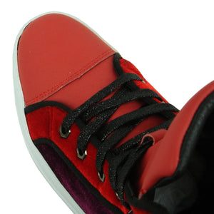 FI-2348 Red High Top Sneaker Encore by Fiesso