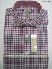 David Alexender By Assante Couture Red Plaid Spread Collar W/ French Cuff (110-7PC)