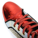 FI-2363 Red High Top Sneaker Encore by Fiesso