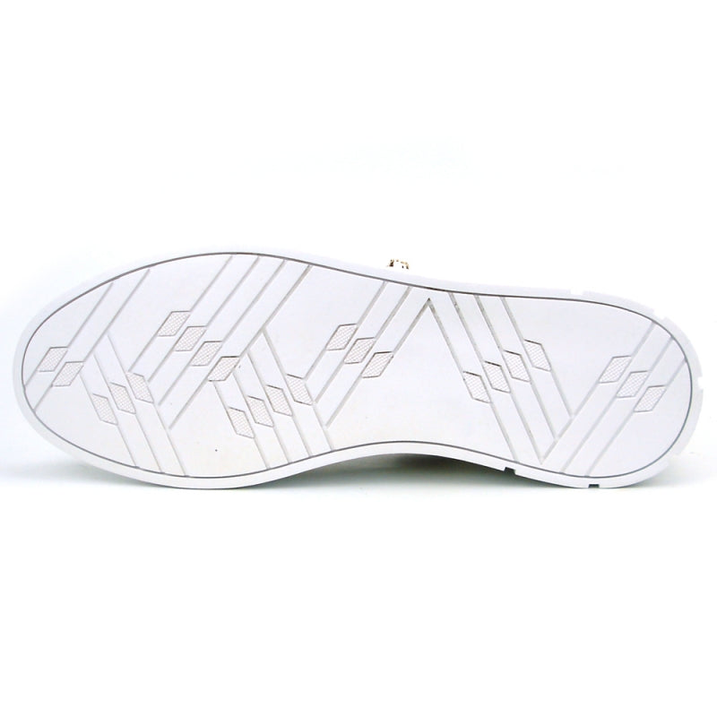 FI-2382 Beige Lace up Low Cut Sneaker Encore by Fiesso