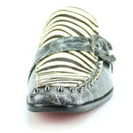 FI-7248 Black White Zebra Slip On Fiesso by Aurelio Garcia