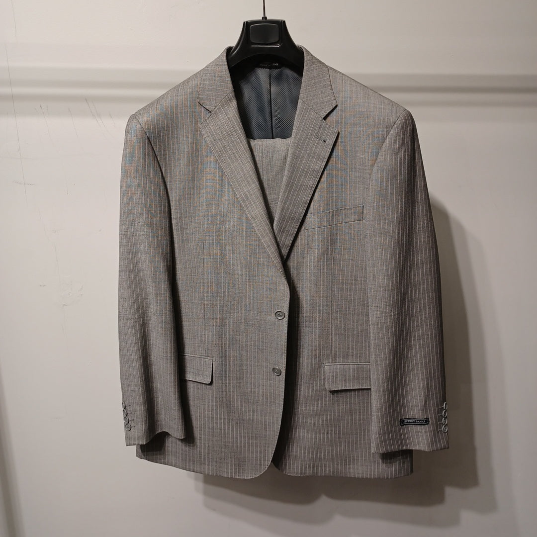 JEFFREY BANKS by ZANETTI 2pc Regular Fit Suit #161 42L, 50R (FINAL SAL ...