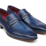 Paul Parkman Loafer Shoes Navy - 068-BLU